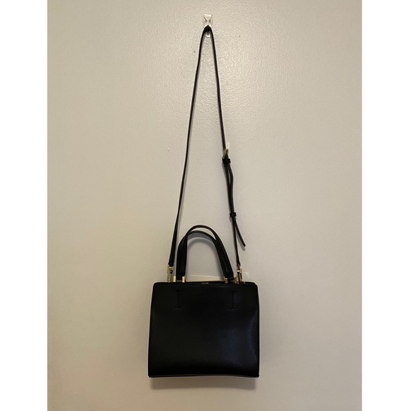 Calvin Klein Black & Gold Shoulder Bag - Picture 4 of 10